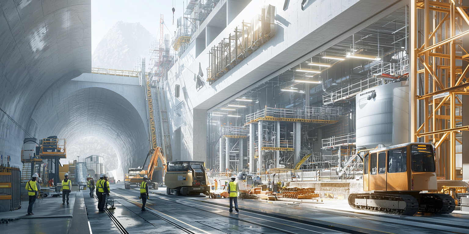 Neue Grossaufträge stärken Infrastrukturprojekte im DACH-Raum