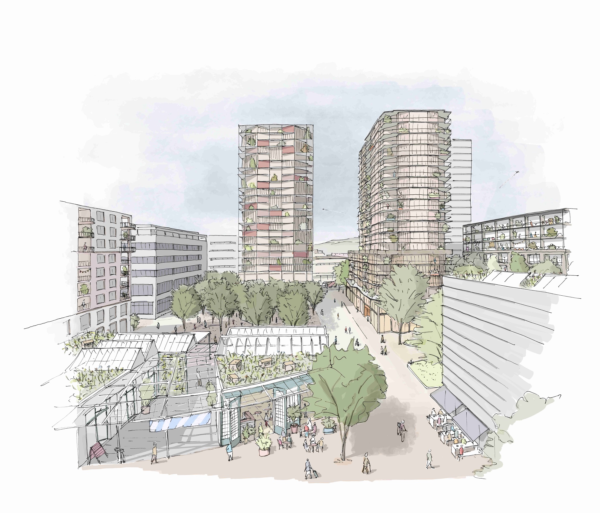 LG-Areal wird zum urbanen Stadtquartier