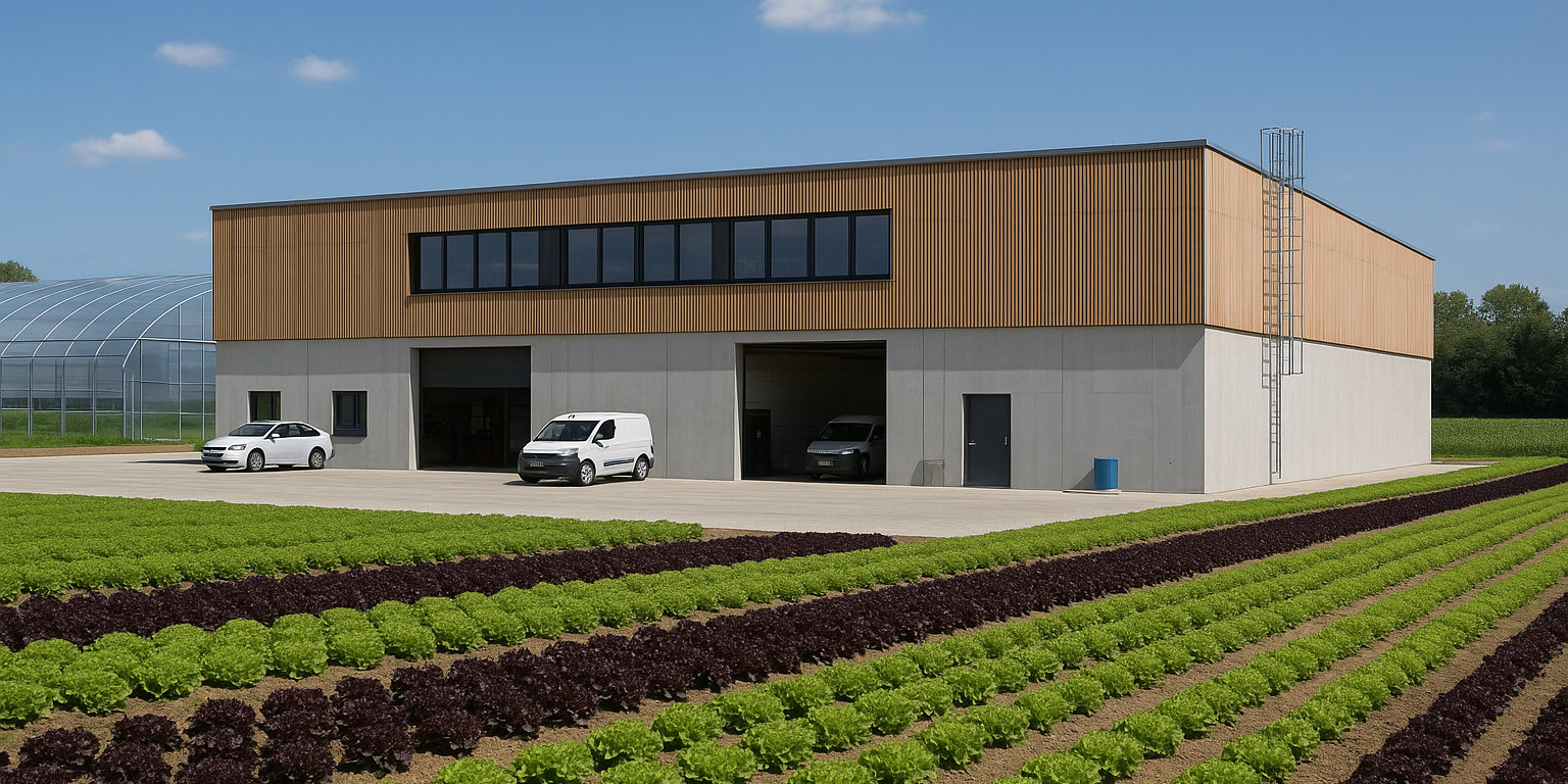 Neues Betriebsgebäude für Bio-Gemüseproduktion eröffnet