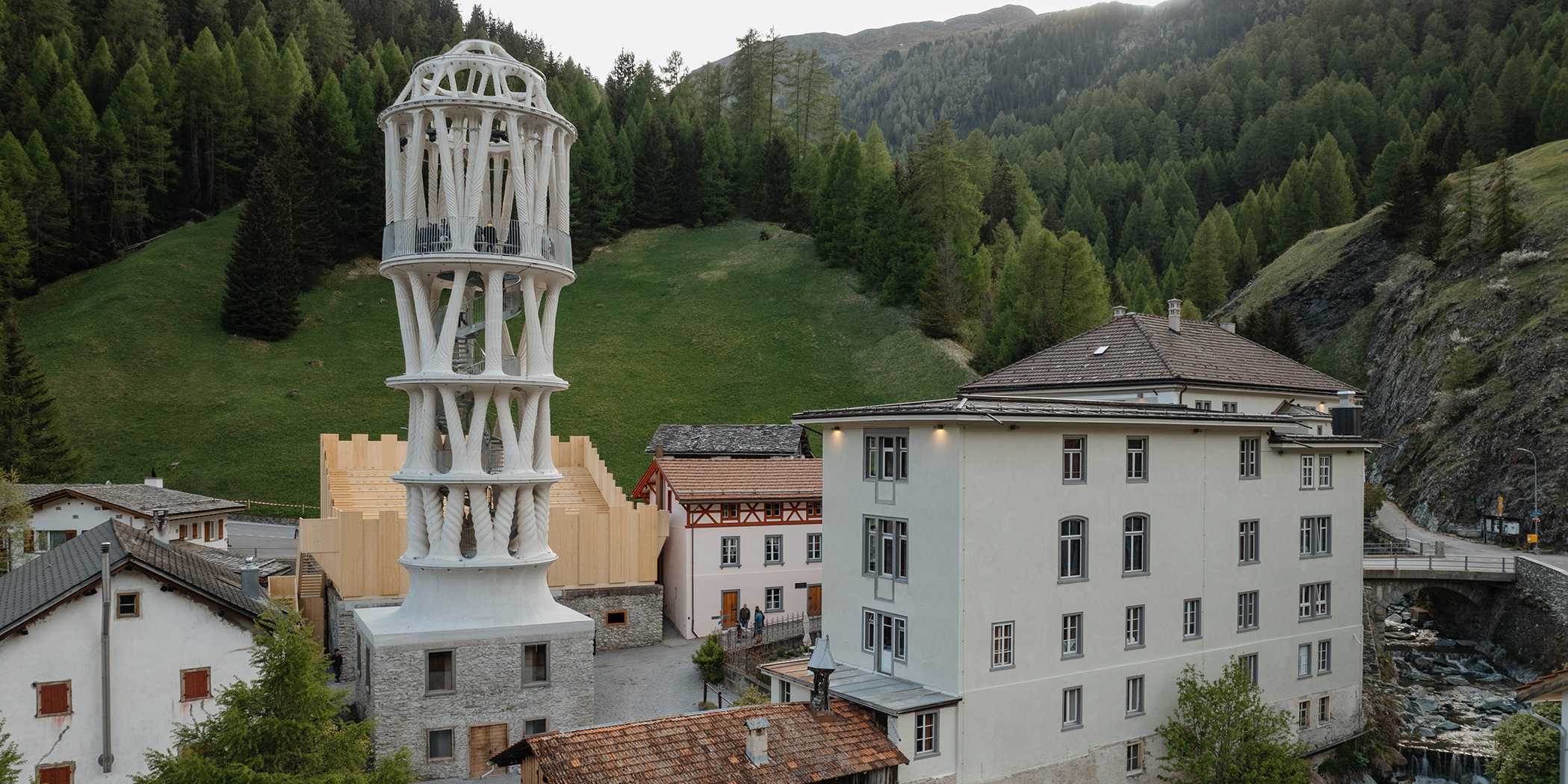 L’edificio stampato in 3D più alto del mondo si trova nei Grigioni
