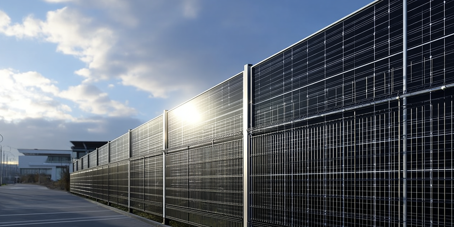 Flughafen Zürich testet Solarzäune