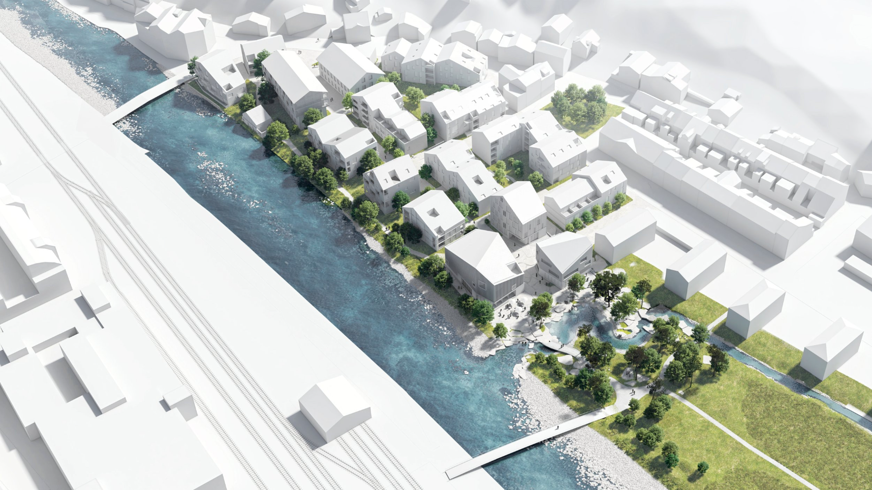 Vom Industriegelände zum Gartenquartier