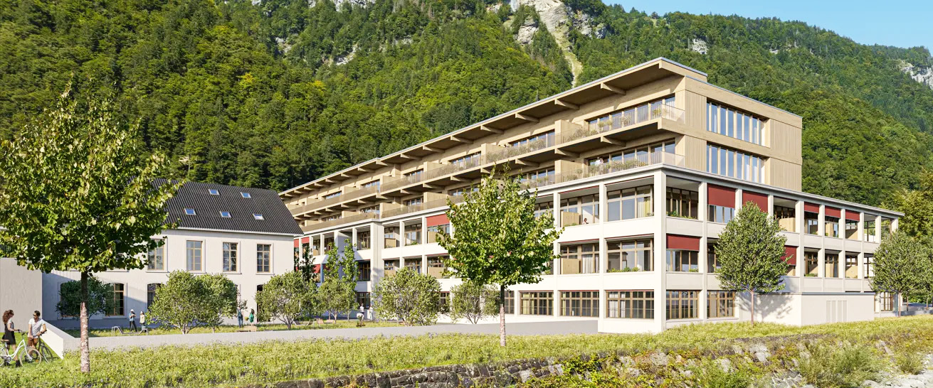 Der Wohnpark Glarus Südsetzt neue Massstäb