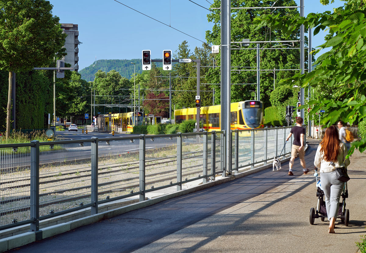 Weltrekord-Solarzaun in Basel realisiert