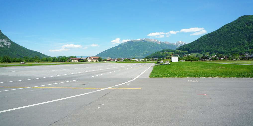 Flugplatz Mollis im Aufwind