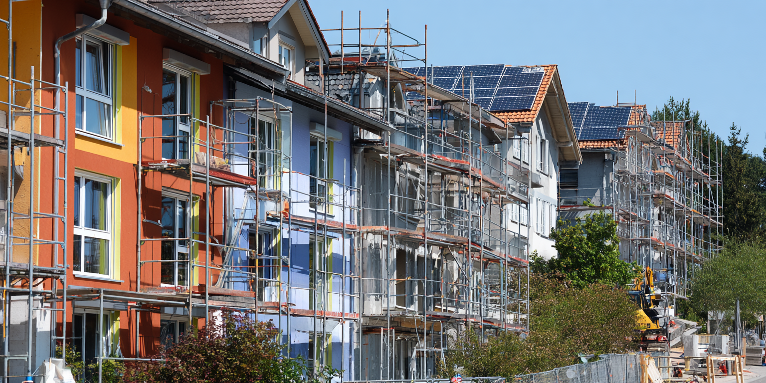Einblick in Baubewilligungen und Sanierungsdynamik
