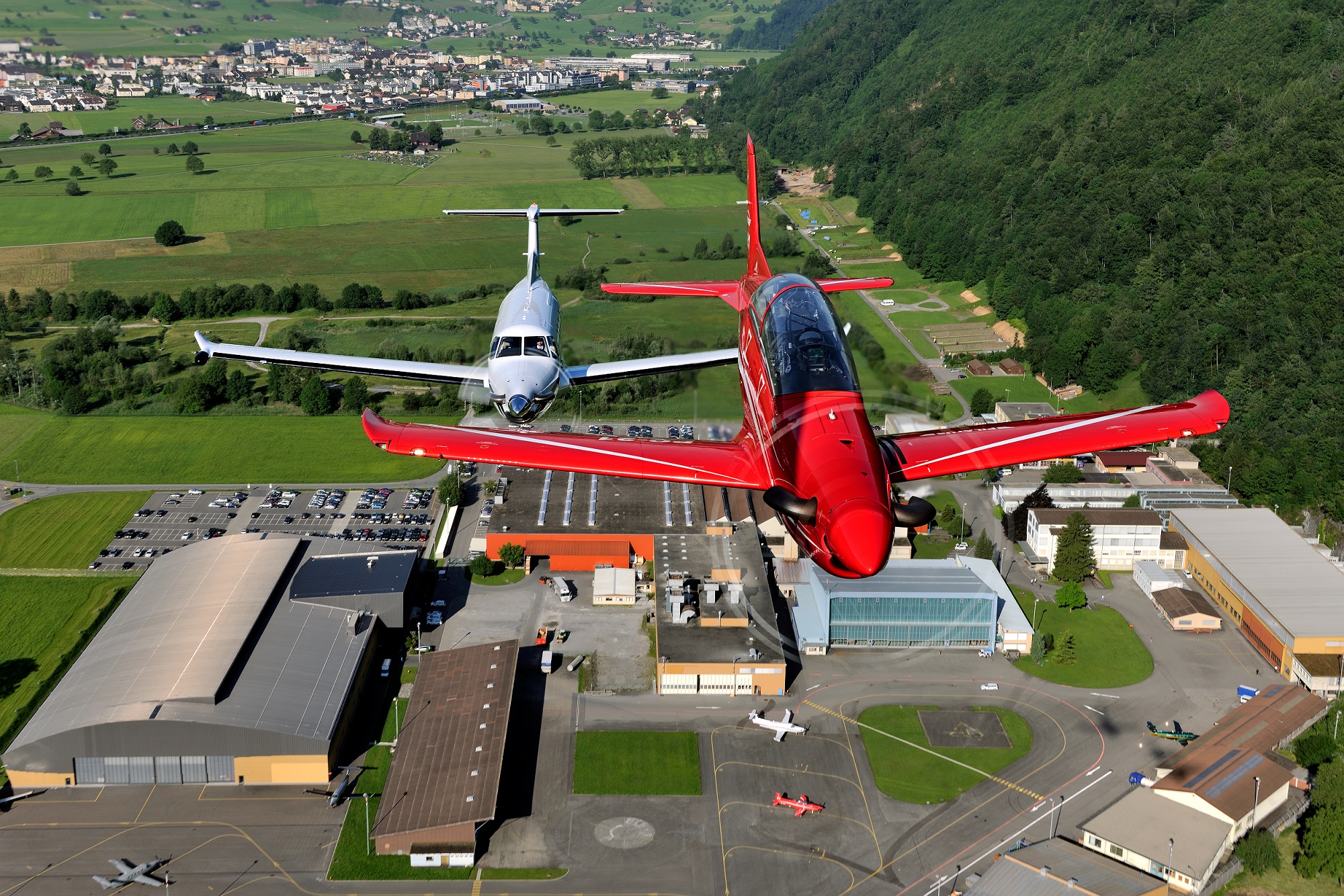 Flugzeugbau-Hauptsitz wird umfassend modernisiert und verdichtet