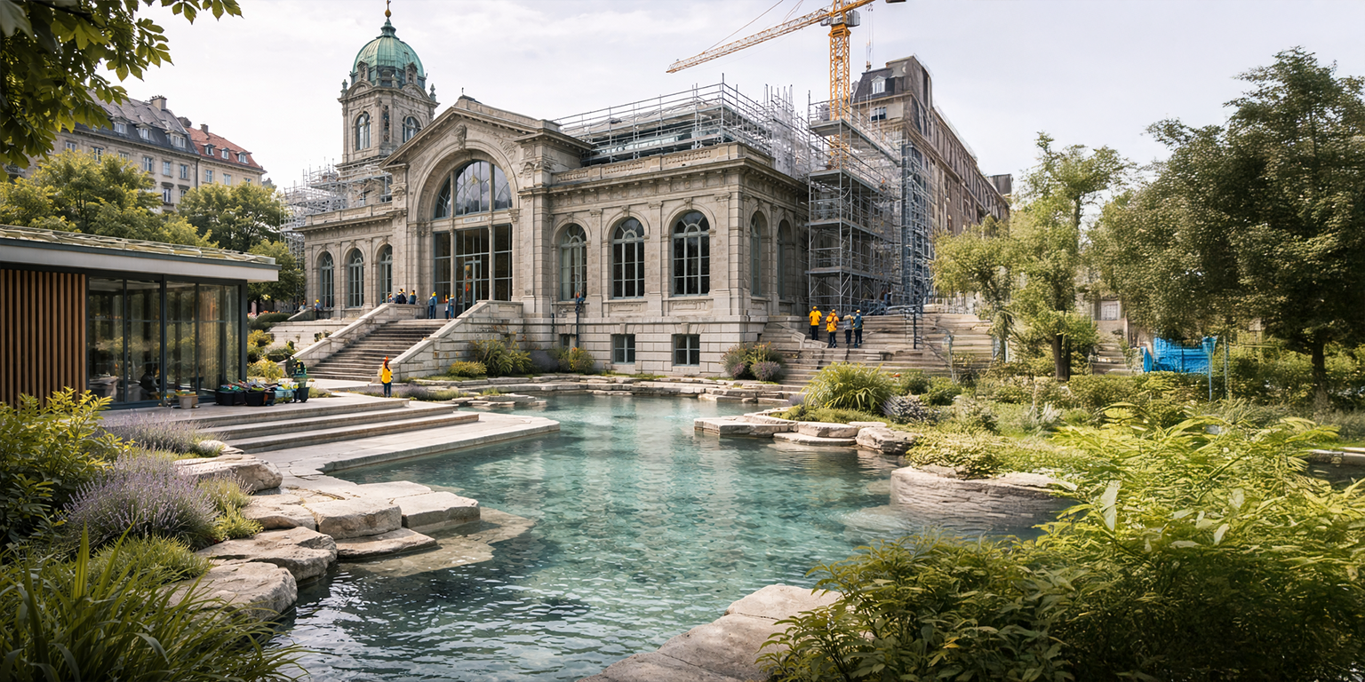 Les thermes historiques ont un avenir vert