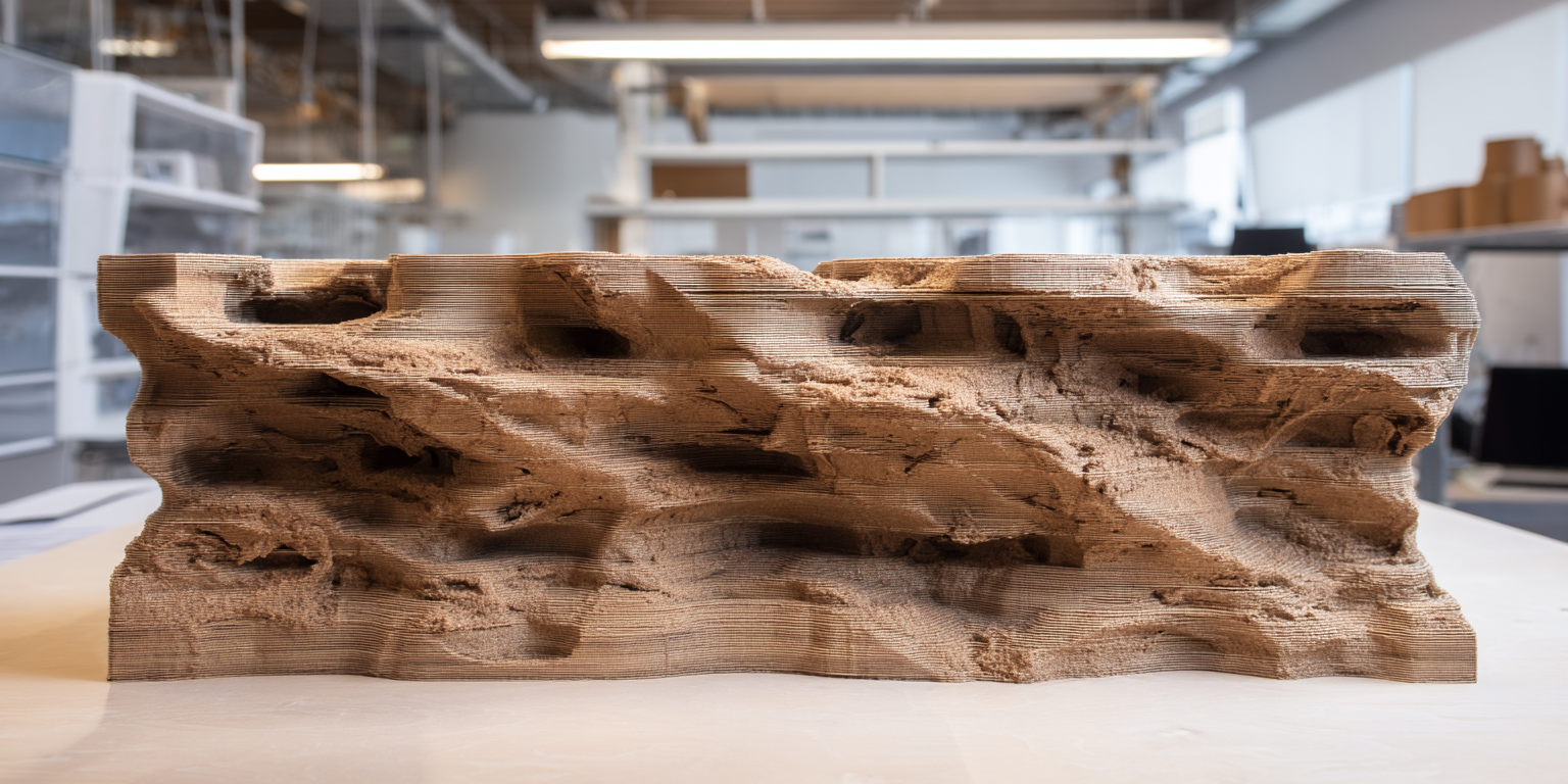 Zirkulär denken, Holz neu drucken
