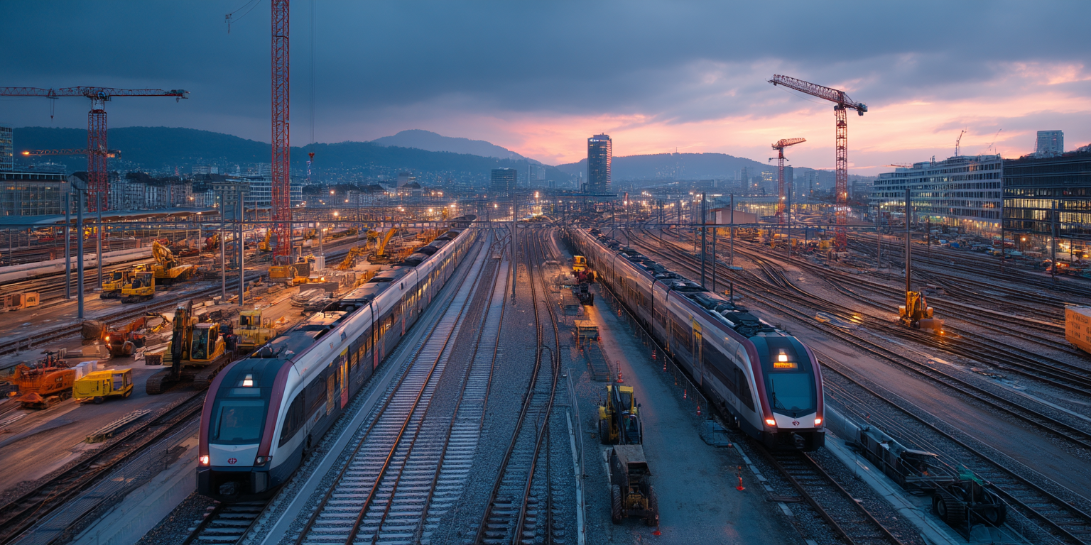 Grossprojekt stärkt Bahnkapazität im Raum Zürich nachhaltig
