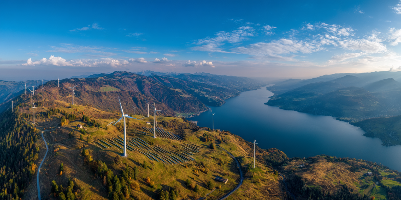 Wind und Sonne sichern stabile Stromversorgung in regionalem Energiesystem