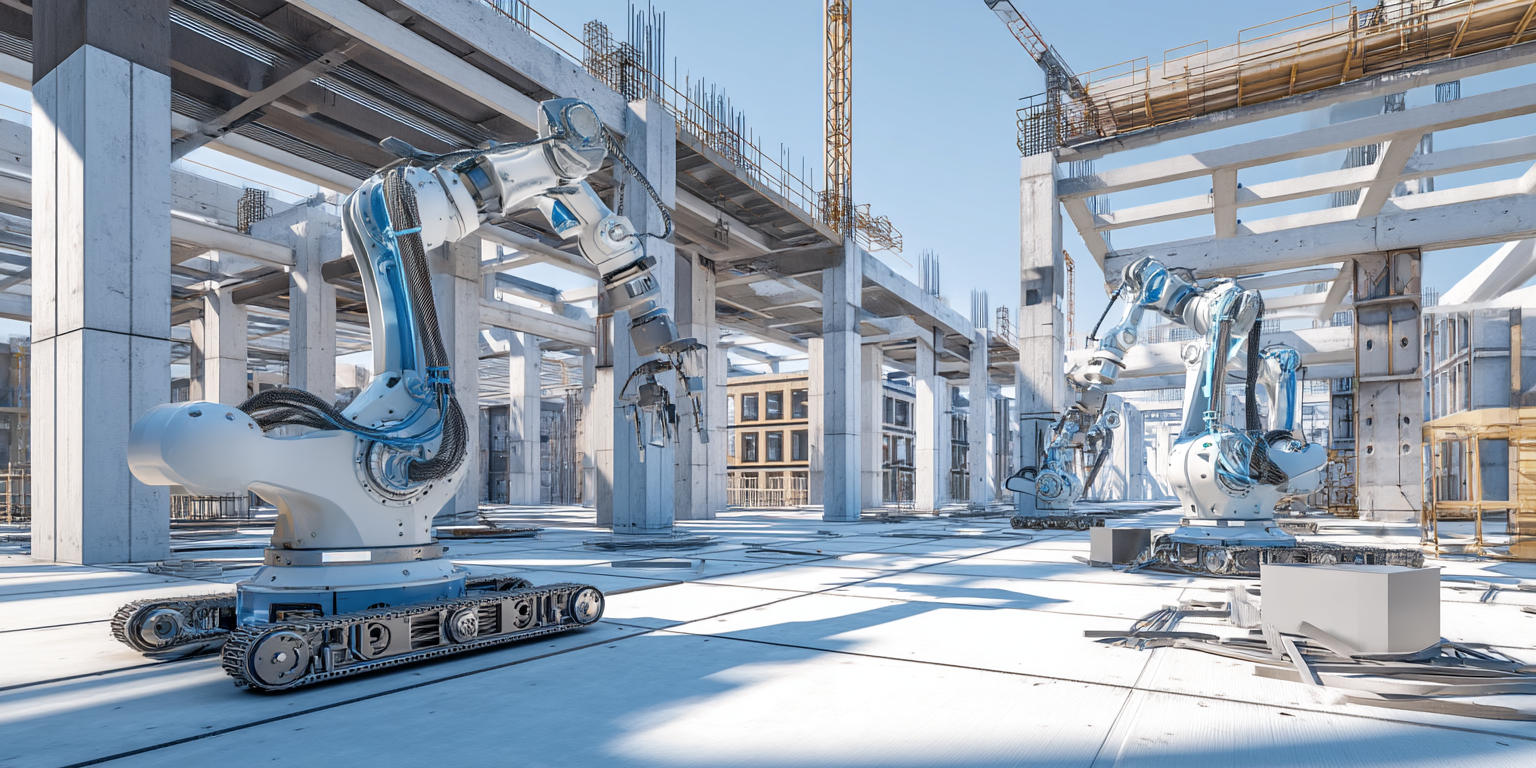 Robotik im Bau gewinnt an Bedeutung durch neue Investitionen