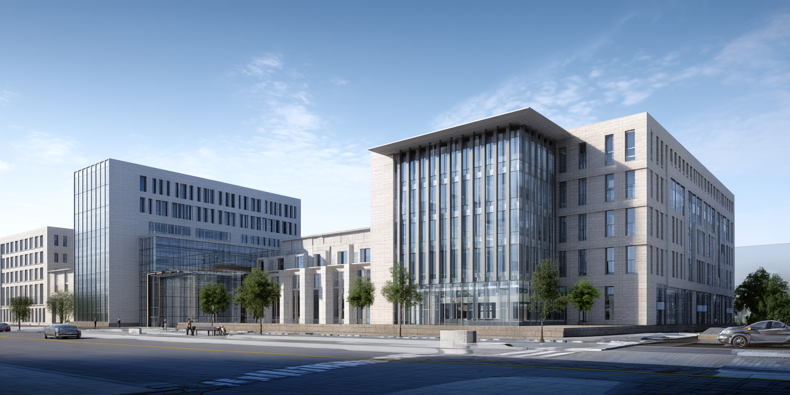 Neubau eines Polizeipräsidiums setzt neue Massstäbe für Arbeitswelten